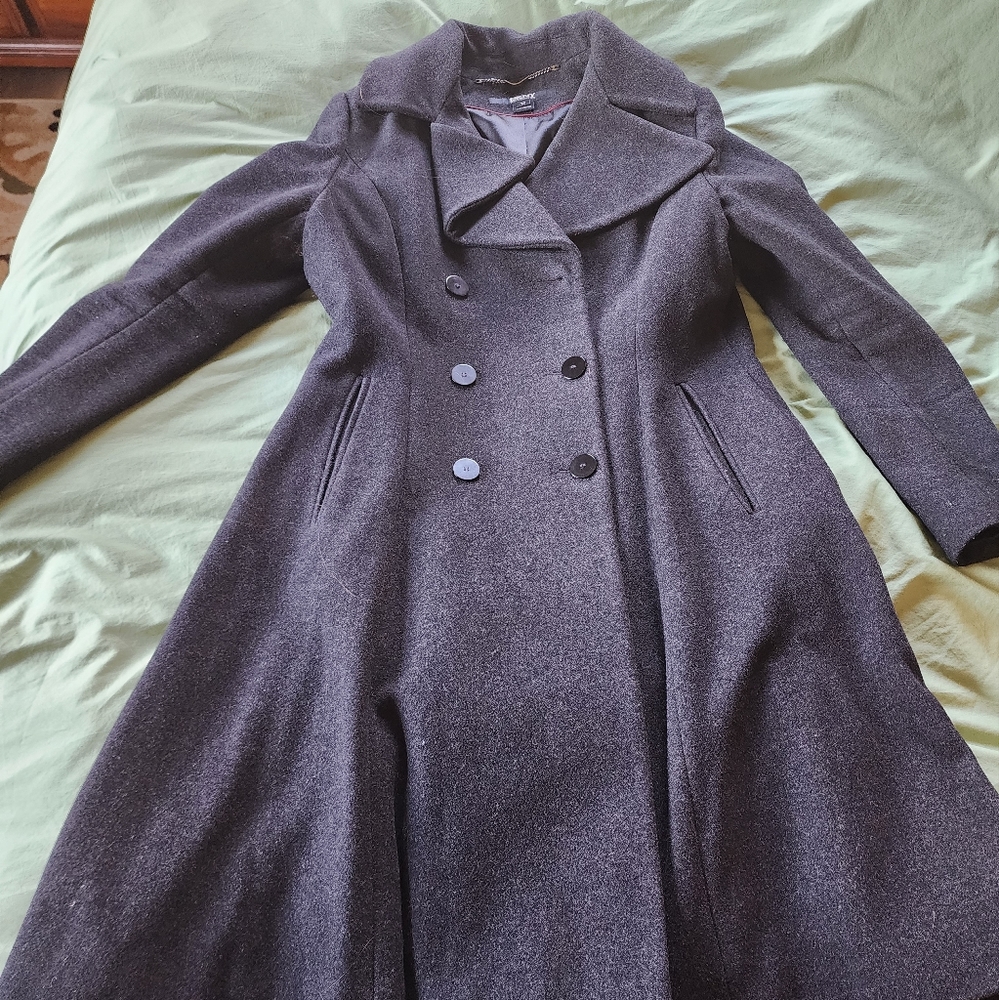 DKNY Wool swing coat